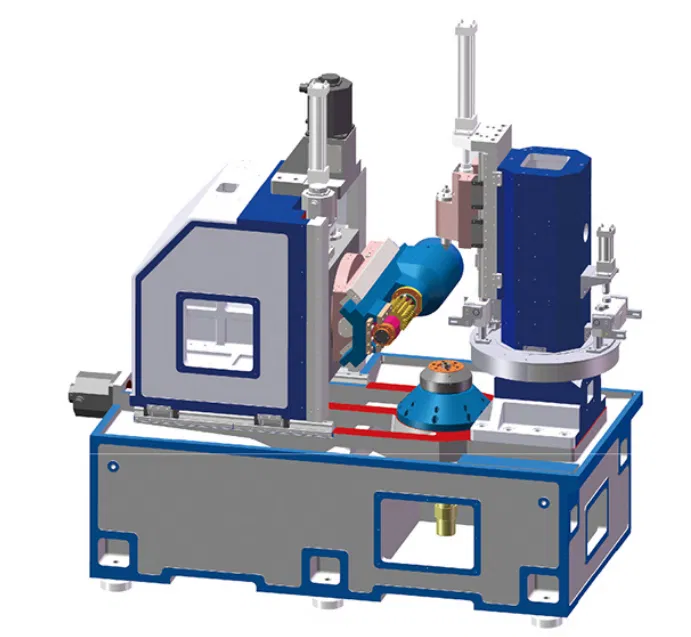 EP-150 full machine system and FANUC control panel layout
