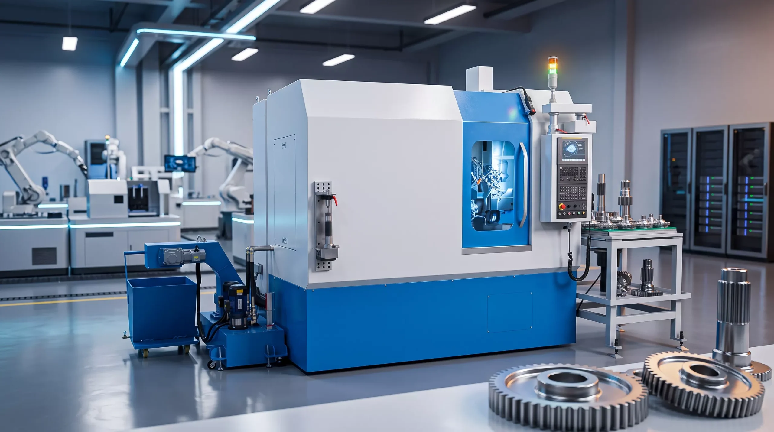 Hobbing Plastic Non-Metallic Gears CNC Machine